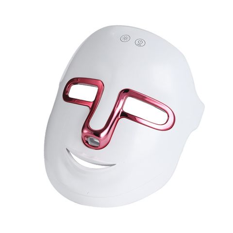 沛莉緹Panatec 七彩LED光溫熱美容面罩 K-553 光子面罩 電子面膜 美容儀 LED光波