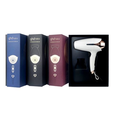 ghd Helios HE001 專業負離子吹風機 墨水藍/胭脂紅/經典白/香檳限定版/粉霧藍/粉霧紫