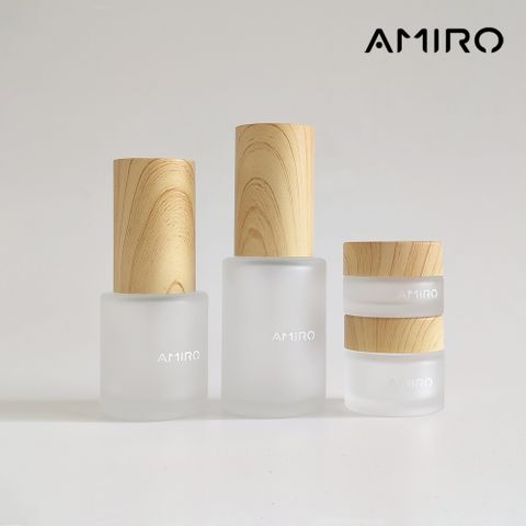 AMIRO 化妝品分裝瓶4件套組 /隨身瓶/玻璃瓶/旅行組