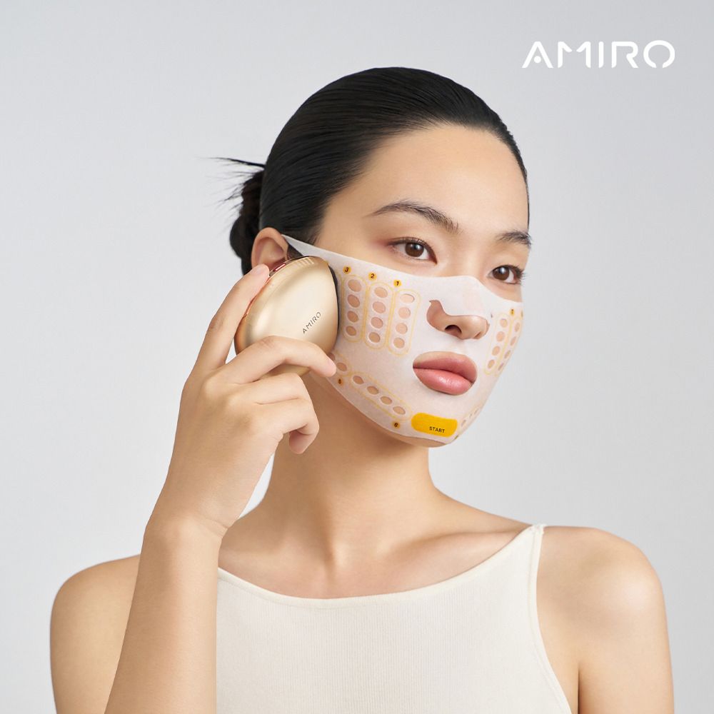 AMIRO S2-大師版 護膚禮盒 /蓋章面膜/口罩面膜/舒緩/拉提/保濕/緊緻/抗老/敏感肌