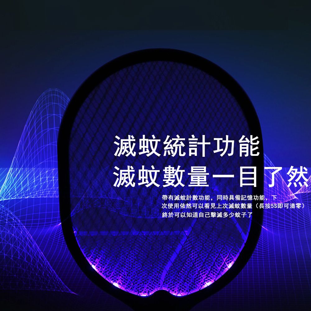 Kyhome  三合一數顯電蚊拍+滅蚊燈 紫光誘蚊捕蚊燈 USB家用捕蚊拍 立式手持滅蚊拍 附底座-白色