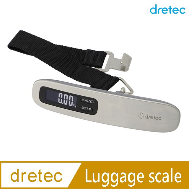 DRETEC 日本  Luggage scale 背光式電子行李秤 LS-110非供交易使用