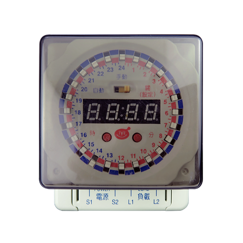 超省電120段週期性電子定時器-【中一電工JY-8500工業用定時器】