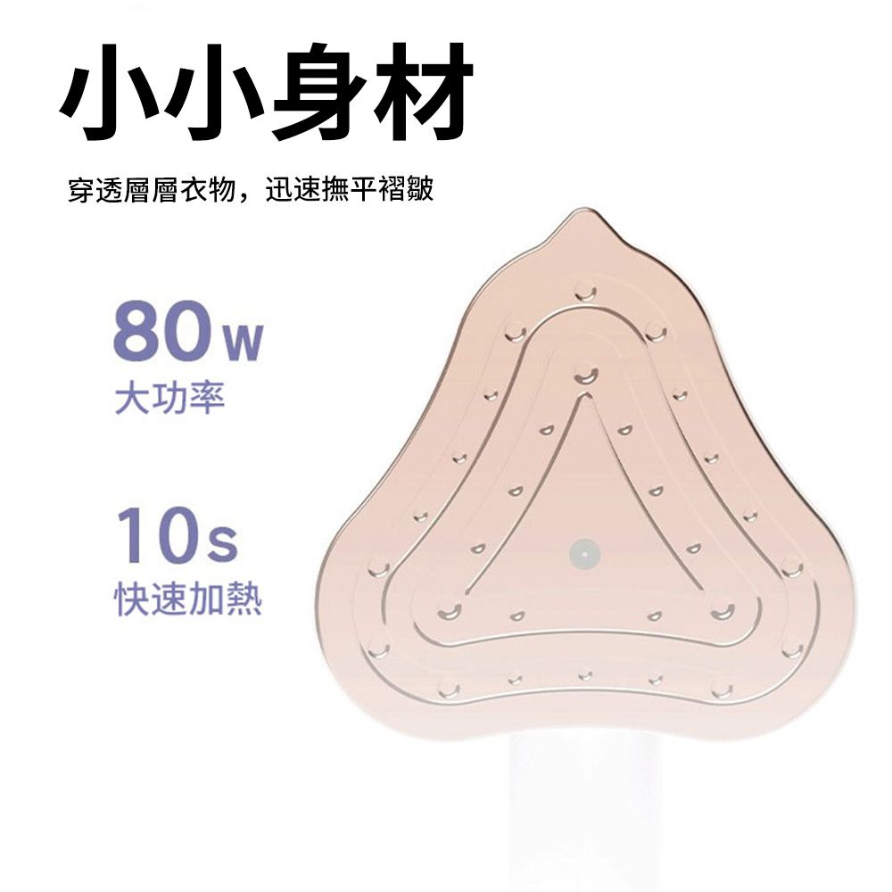 QLZHS 多功能手持蒸汽熨斗 110V 乾濕兩用平燙電熨 小型掛燙機 大面板衣物熨燙 (旅行/家用)