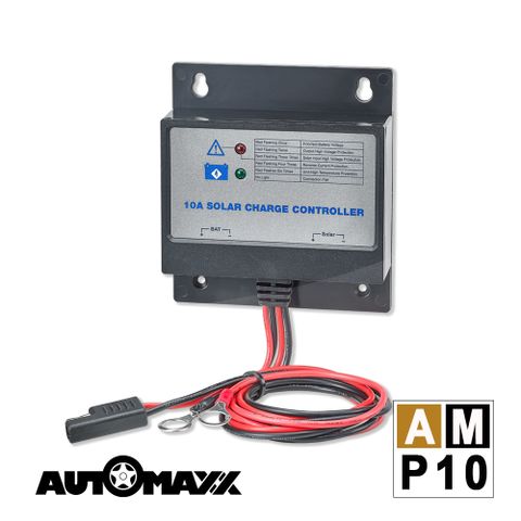 AutoMaxx 10A太陽能充電控制器 AM-P10  [14.7V鉛酸電池專用][快速充電]