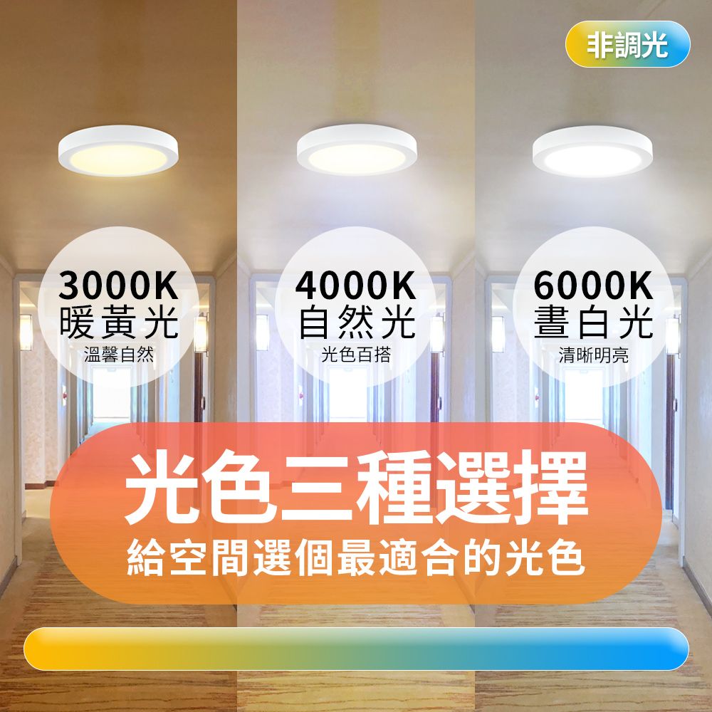 DanceLight 舞光 LED 超輕薄 1-2坪 18W 大珠吸頂燈-黑框LED21029NR1-BK 自然光4000K