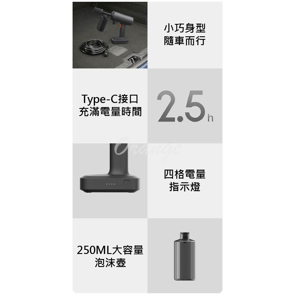 米家 無線洗車機2  高壓 洗車槍 充電式 清洗機 泡沫槍 汽車美容  大水量洗車機