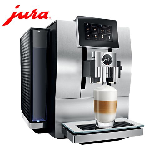 一鍵式製作香氣濃烈的濃萃咖啡飲品系列 購機贈 川雲義大利咖啡豆5磅-Jura 商用系列 Z8全自動咖啡機