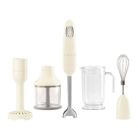 【SMEG】義大利22段速手持料理棒-奶油色