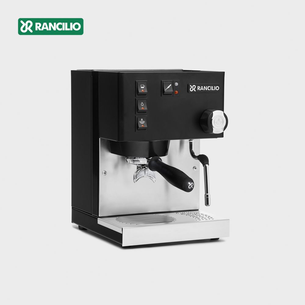 RANCILIO 【 藍奇里奧】Silvia 單鍋爐單孔 家用半自動義式咖啡機 (消光黑)