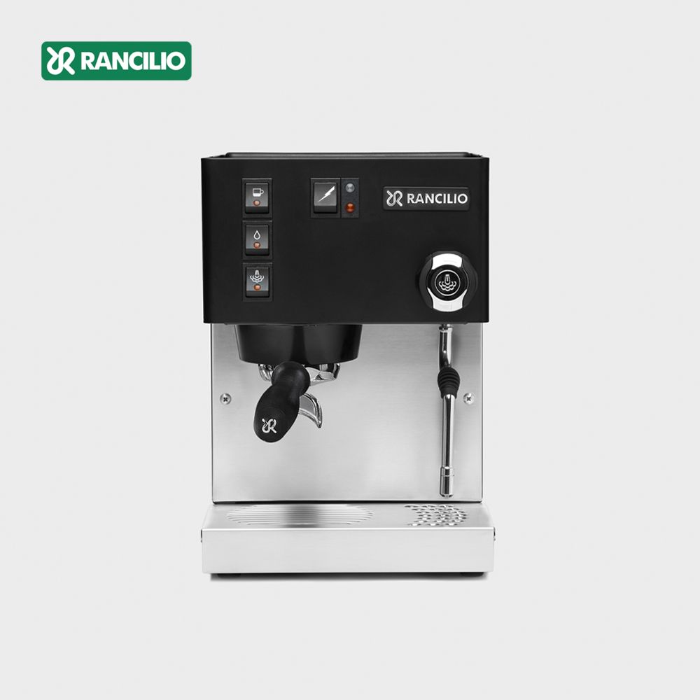 RANCILIO 【 藍奇里奧】Silvia 單鍋爐單孔 家用半自動義式咖啡機 (消光黑)