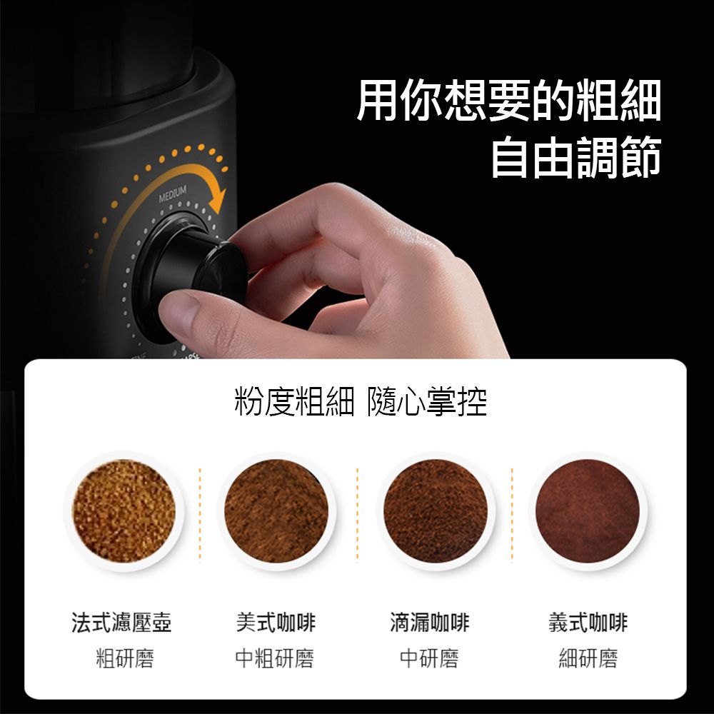 Osner 韓國歐紳 ELBEAN 經典電動咖啡磨豆機(KWG-200)