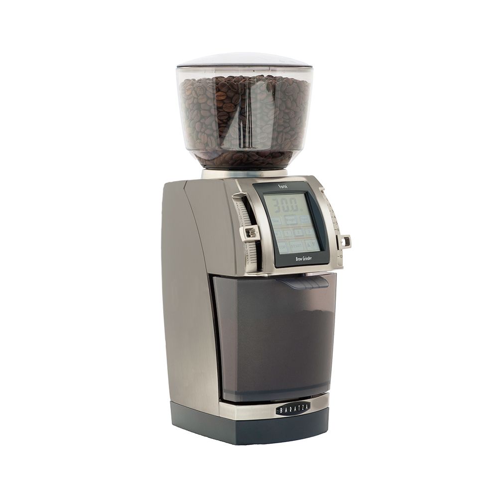 BARATZA 美國-電動咖啡磨豆機Forte-BG鈦金色1台/盒(最高階定時定量自動磨豆機,瑞士Ditting刀盤,內鍵電子秤,260段咖啡研磨機公司貨有保固)
