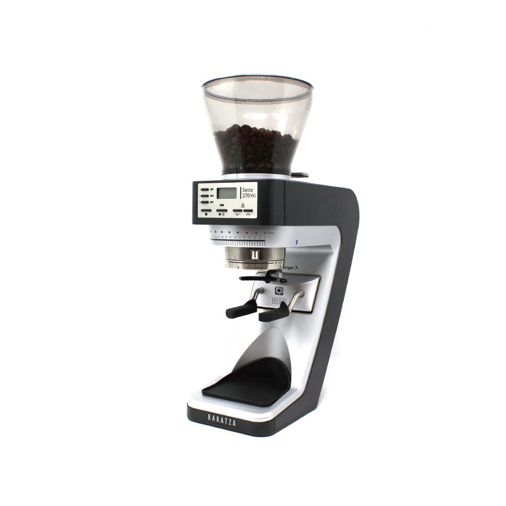 BARATZA 美國-SETTE 270Wi電動咖啡磨豆機1台/盒(錐刀直落粉自動磨豆機, 內建acaia電子磅秤精準定量,3顆重量設定鈕,金屬錐刀刀盤公司貨有保固)