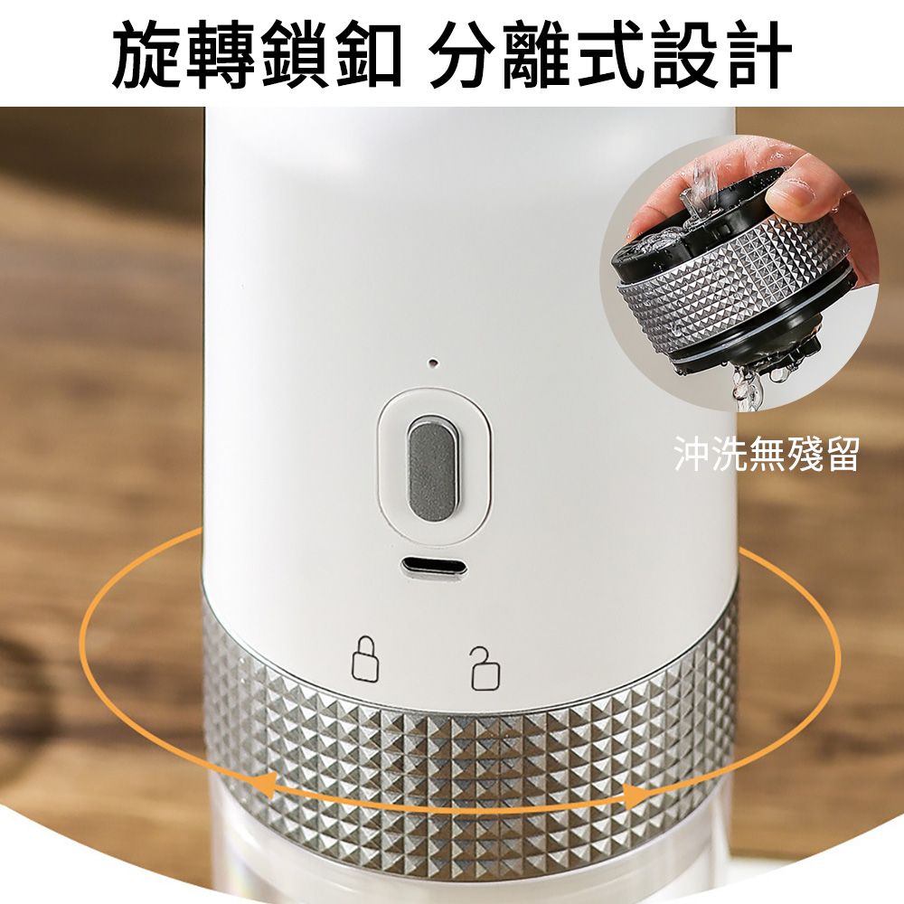 E.Co 電動無線咖啡研磨器 多功能咖啡磨豆機 咖啡研磨機