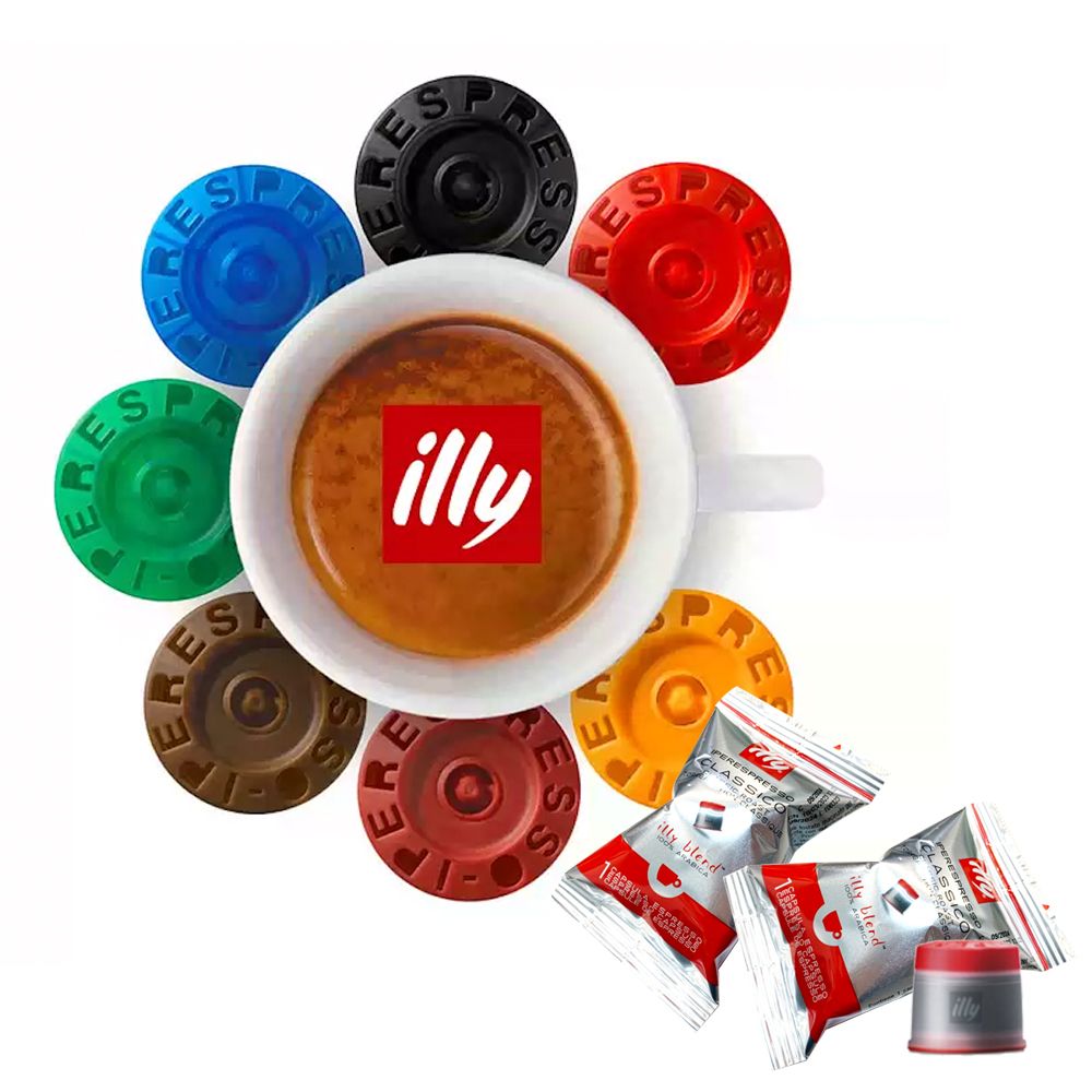 ILLY 限時加碼8顆中培膠囊(單顆獨立保鮮裝)!!&nbsp; Y3.3 美型濃縮膠囊咖啡機升級版(曜石黑)