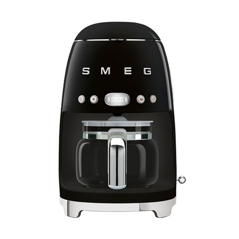 SMEG 義大利濾滴式咖啡機-耀岩黑