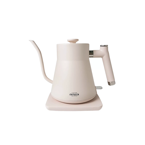 AIWA 愛華 0.8L 鵝頸手沖電茶壼 AA-K21 白色