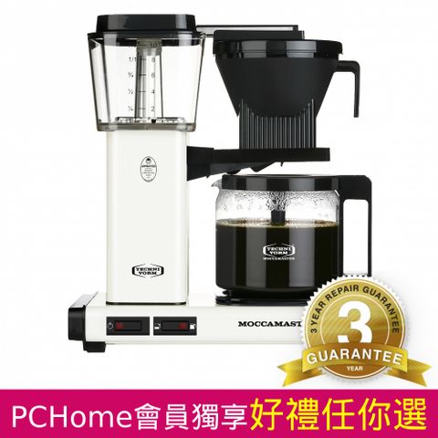 Technivorm Moccamaster Moccamaster濾泡式咖啡機 KBG Select 消光白