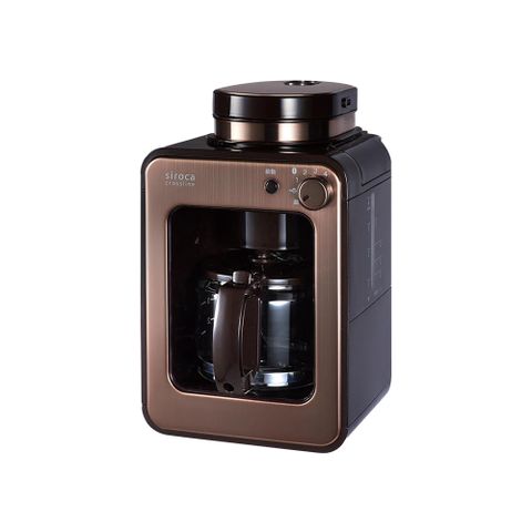 siroca 自動研磨咖啡機SC-A1210CB棕色