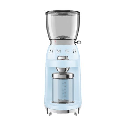【SMEG】義大利復古美學 定量磨豆機-粉藍色