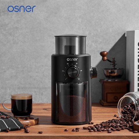 2022 韓國最新電動咖啡磨豆機入門推薦款【Osner韓國歐紳】ELBEAN 經典電動咖啡磨豆機(KWG-200)