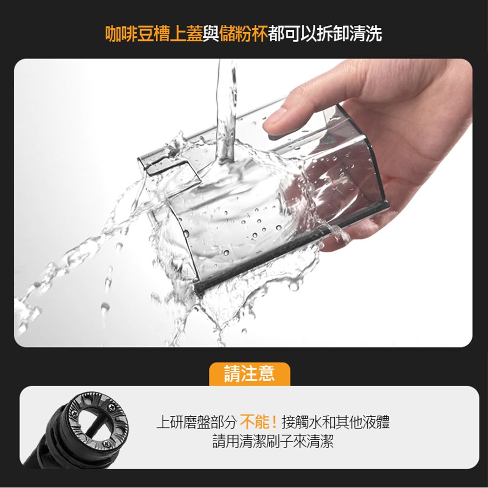Osner 韓國歐紳 ELBEAN 經典電動咖啡磨豆機(KWG-200)