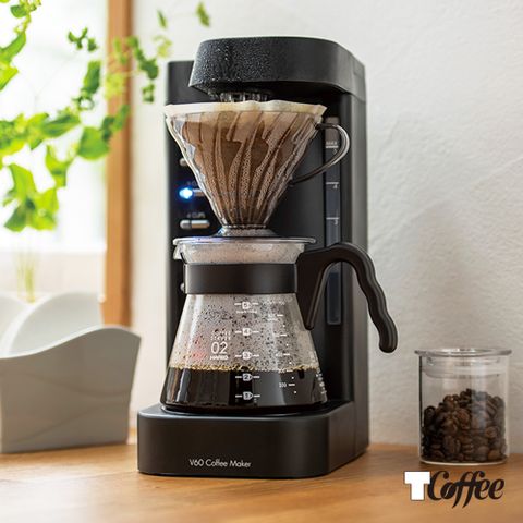 TCoffee HARIO-第二代咖啡王電動咖啡機(黑色)模擬手沖 香氣絕佳