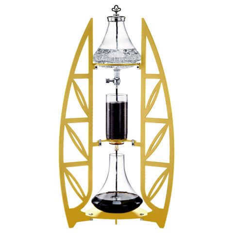 Tiamo #24 杜拜帆船冰滴咖啡組-黃色 10人份1200ml(HG6335YL)