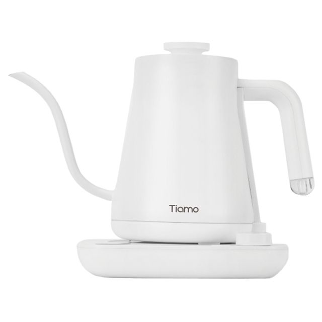 Tiamo  KS06T01 電溫控壺電溫控細口壺 600ml 110V -白(HG2444)