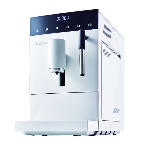 Tiamo TR101義式全自動咖啡機 110V-白色款(HG6464WH)