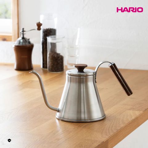 【HARIO】V60復古不鏽鋼細口壺800ml