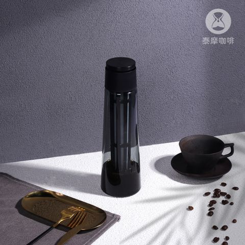 TIMEMORE 泰摩】冷萃咖啡 冰錐冷泡瓶 600ml 黑色 冷泡茶 水果茶 冷泡咖啡皆可