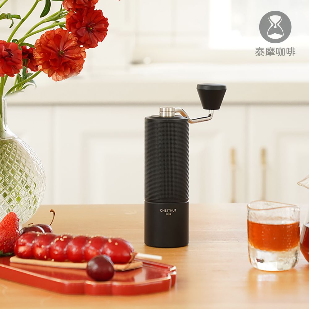 TIMEMORE 泰摩栗子C3S手搖磨豆機 黑色