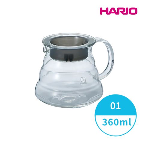 [ HARIO 雲朵系列 ] V60雲朵36咖啡 01 玻璃分享壺-透明 360ml [XGS-INT-01TB] 分享壺 咖啡壺 玻璃壺 雲朵壺