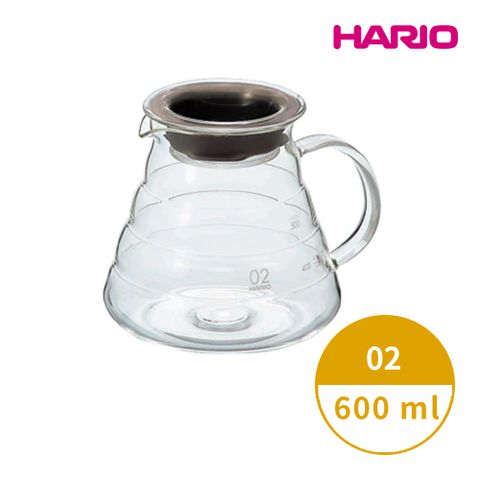[ HARIO 雲朵系列 ] V60雲朵60咖啡 02 玻璃分享壺-透明 600ml [XGS-INT-02TB] 分享壺 咖啡壺 玻璃壺 雲朵壺