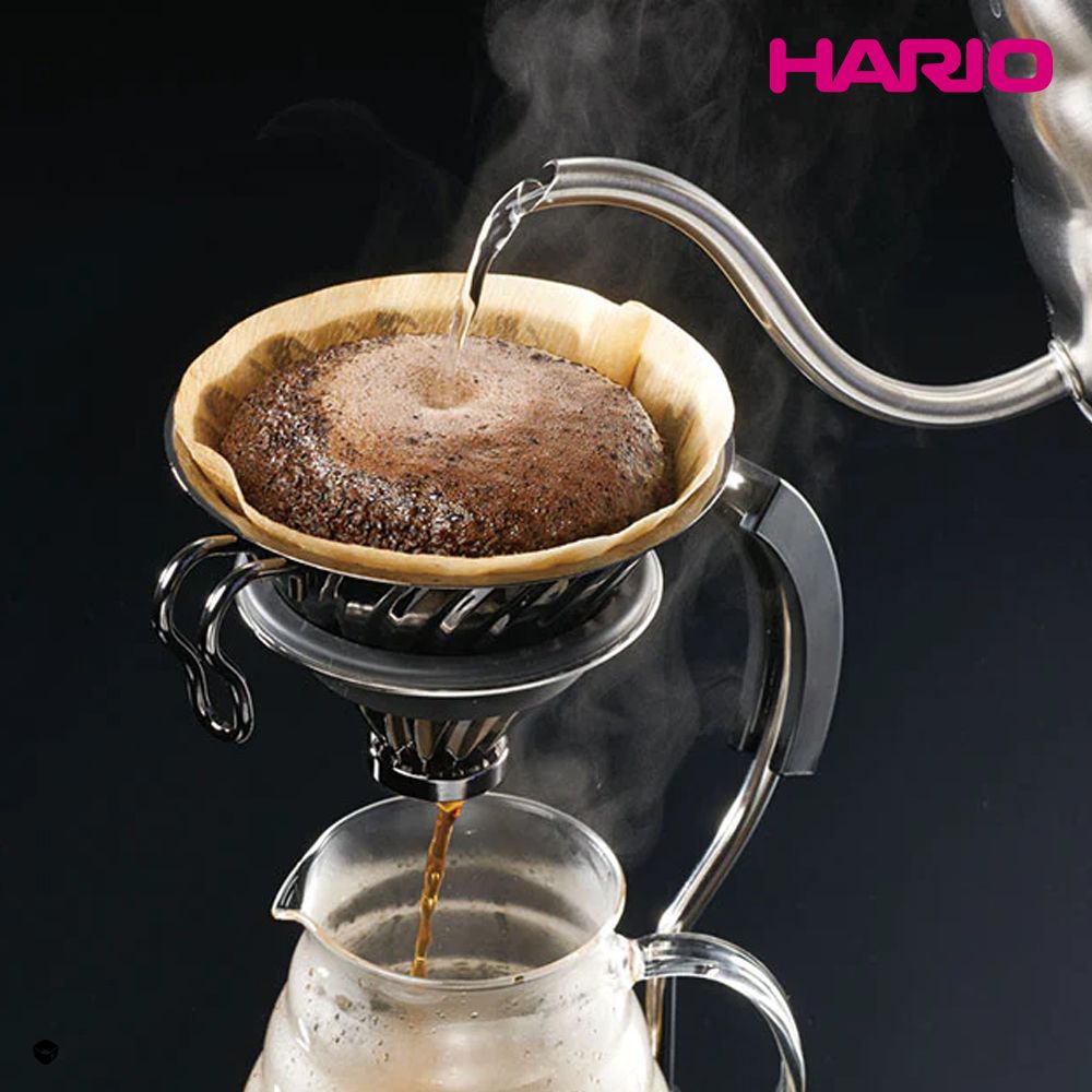 HARIO 【 V60金屬濾杯系列】V60白金金屬濾杯 [VDM-02-HSV]