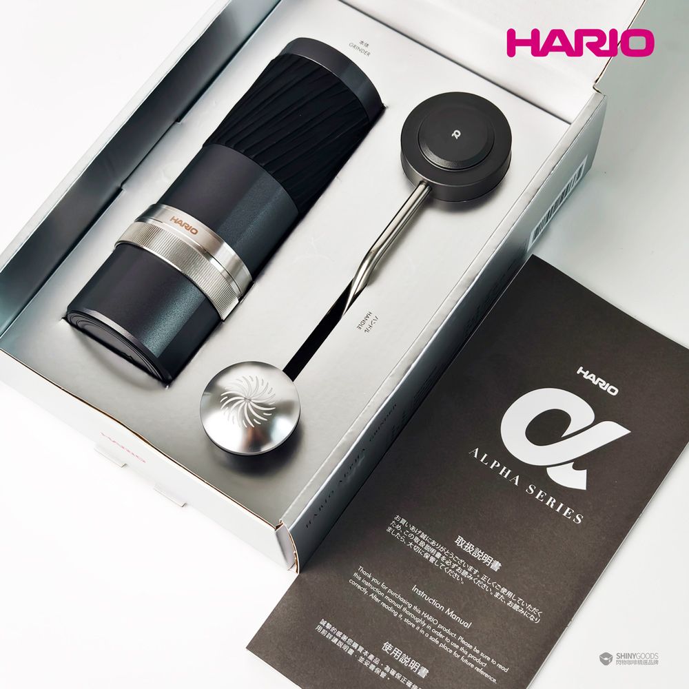 HARIO 阿爾法手搖磨豆機  /義大利刀盤/防滑膠圈/手沖咖啡/台灣製造