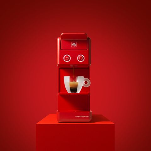 illy Y3.3膠囊咖啡機(紅)