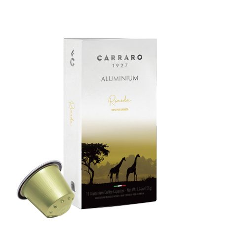 Nespresso Original專用膠囊咖啡 10/盒 CARRARO Rwanda 頂級盧安達 咖啡膠囊