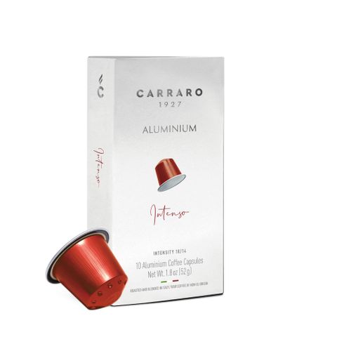 Nespresso Original專用膠囊咖啡 10/盒 CARRARO Intenso 香濃義式 咖啡膠囊