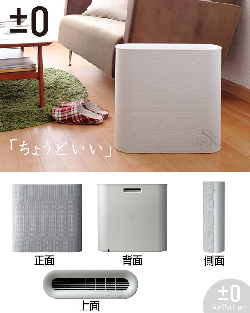 正面背面上面側面Air Purifier