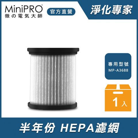 MiniPRO HEPA高效淨化濾網除甲醛/除異味/PM2.5