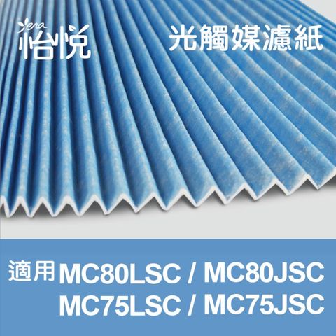 六片量販包！適用大金MC80LSC MC75LSC MC80JSC MC75JSC MC809SC MC708SC MC808SC空氣清淨機（KAC998A4）