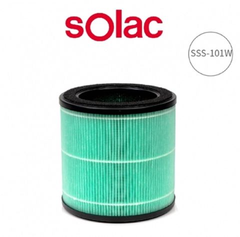 【sOlac】UV抗菌負離子空氣清淨機HEPA13濾網SL-101HEPA(僅適用於sOlac SSS-101W)
