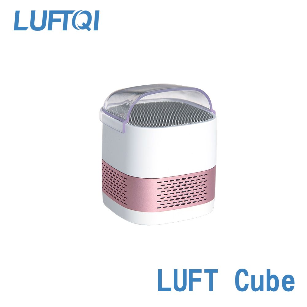  LUFT Cube光觸媒空氣清淨機-隨行版 - 紫粉金款