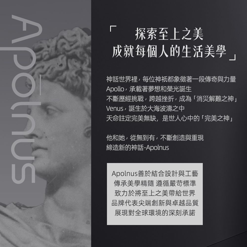 Apolnus 波那斯 無耗材涼風清淨機(超越一級能效/超細奈米級濾淨力/適用18坪/C18ES-L)
