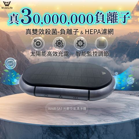【Wsensor廣字號】光能空氣清淨機｜車用空氣清淨機｜負離子空氣清淨機｜空氣淨化器｜家用｜車用