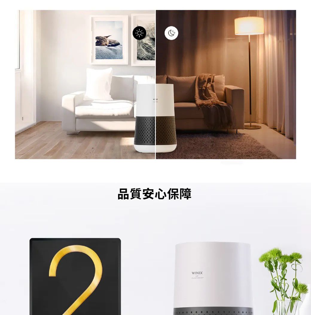 品質安心保障WINIX