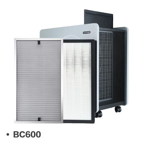 寵物版濾網BC600專用(可水洗金屬網+HEPA H13 活性碳濾網 2片/組)